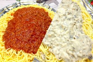 贅沢おすすめパスタ2種盛り